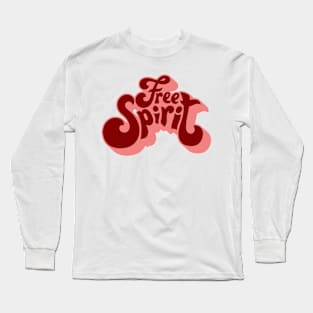 Free Spirt - RED VERSION Long Sleeve T-Shirt